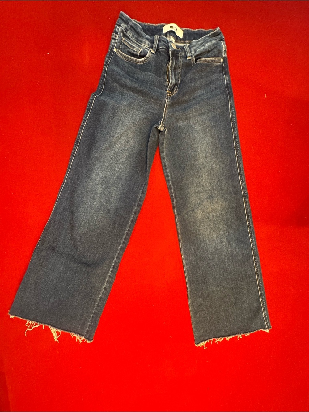 Mica High-Rise Wide Leg Women's Jeans - Dark Blue Wash
